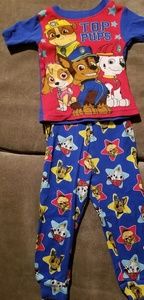 Size 2T Paw Patrol Jammies
